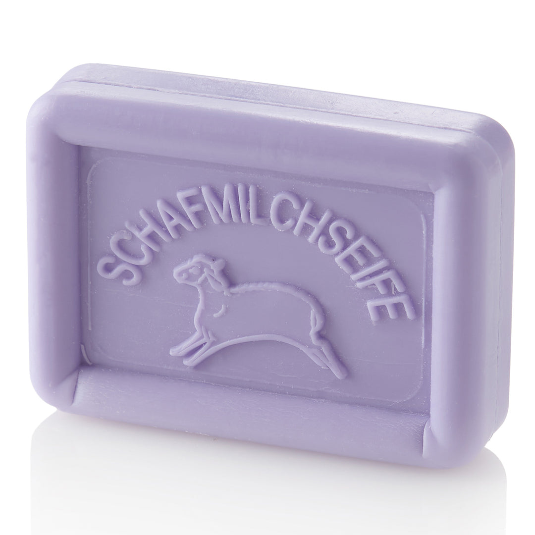 Schafmilchseife - Lavendel - Eckig