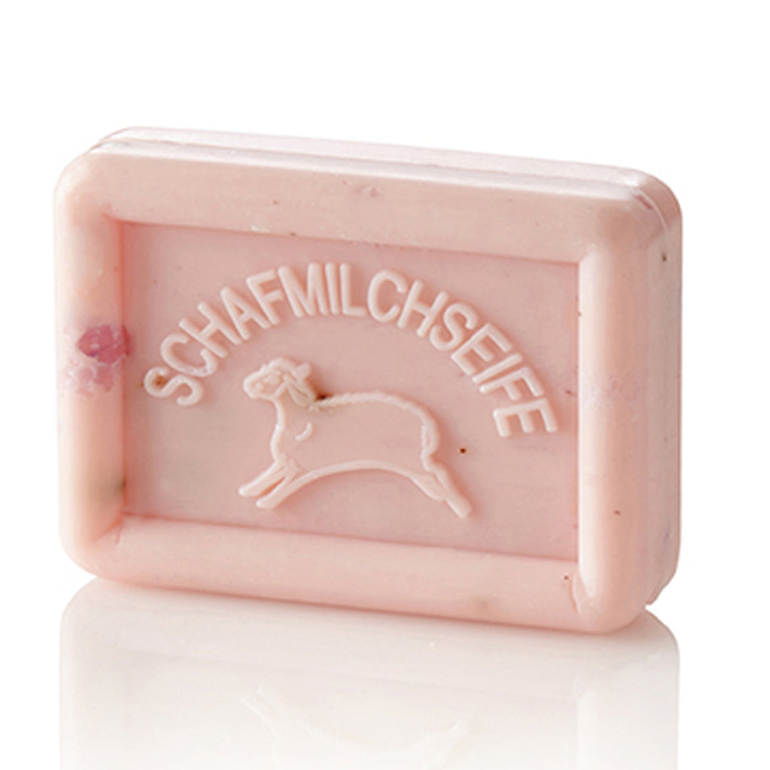 Schafmilchseife - Rose-Lavendel - Eckig