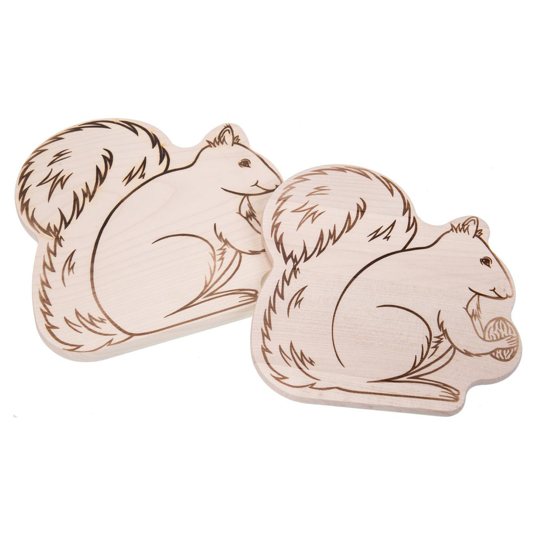 Cutting board in squirrel shape approx. 26 x 24 x 1.5 cm