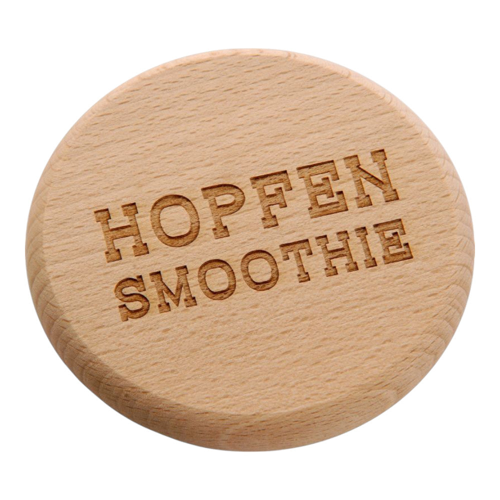 Bieruntersetzer aus Buchenholz