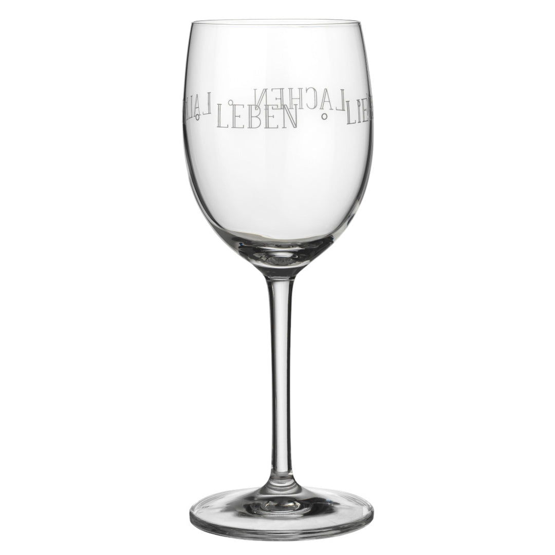Weinglas "Leben Lieben Lallen"