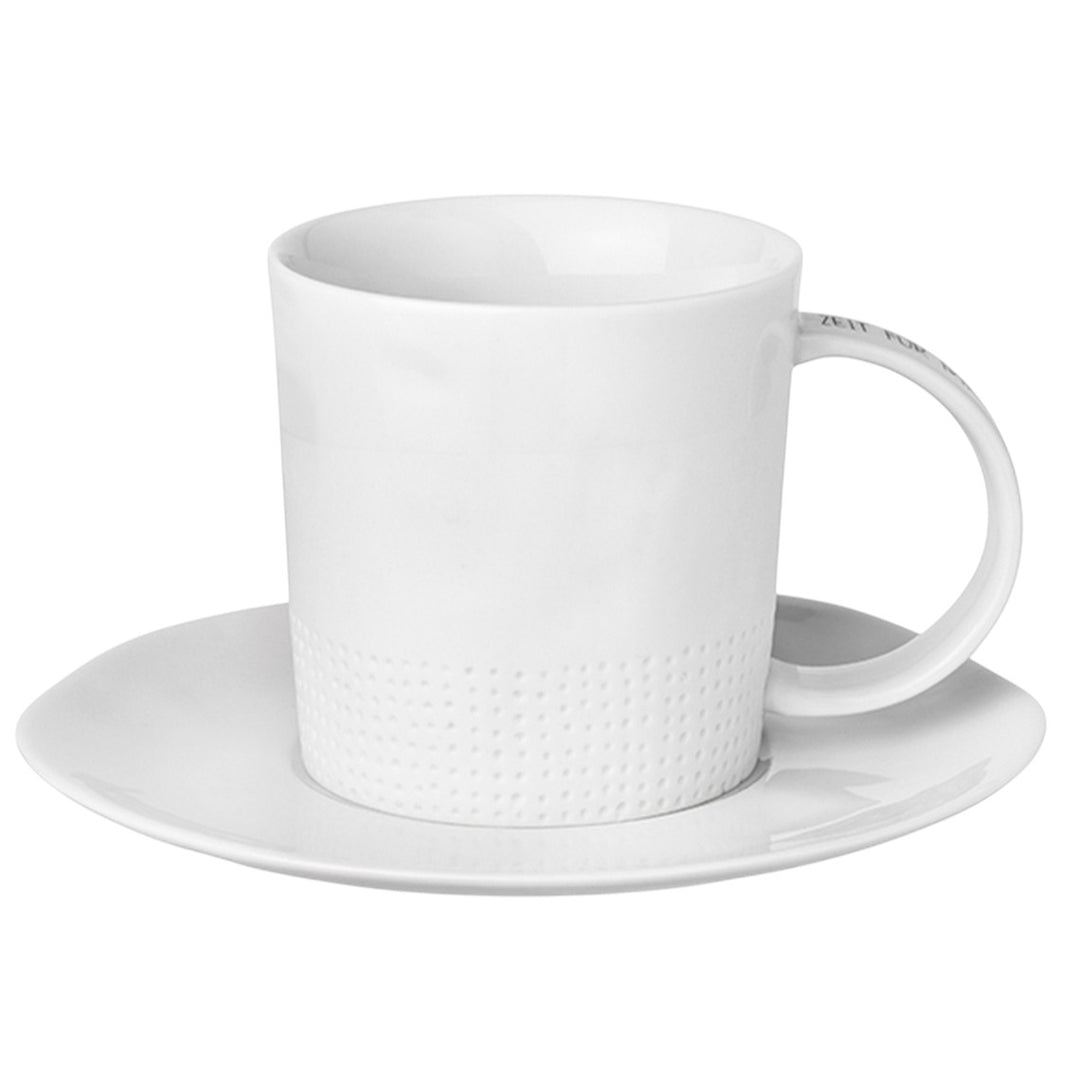 Zeit für mich Tasse mit Untertasse