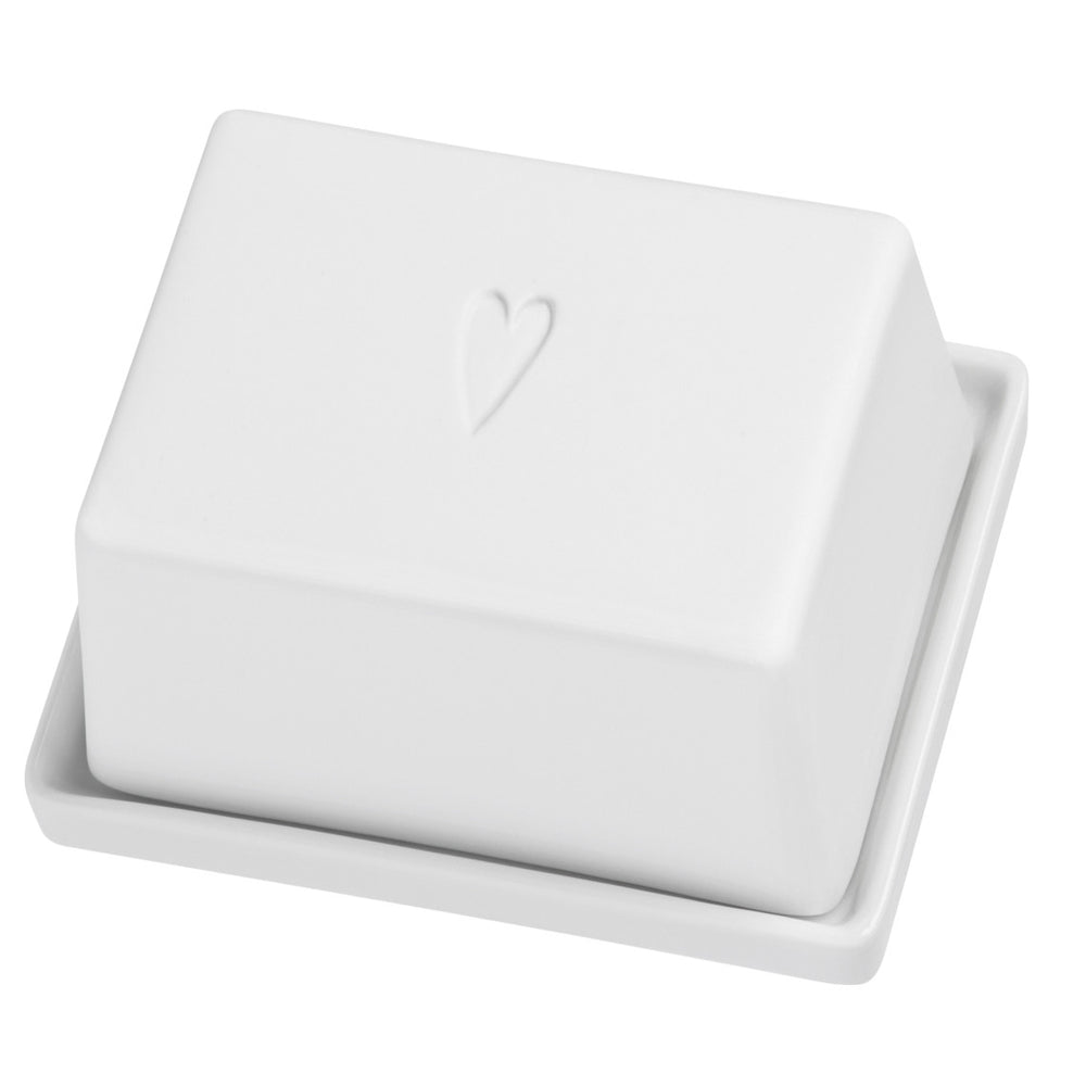 Guten Appetit 1/4 Butterdose Herz