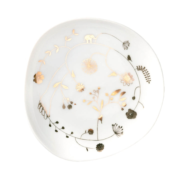 Wunderland Schalenset Garten gold