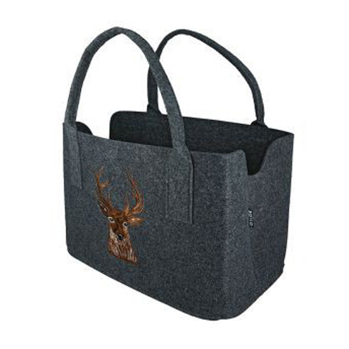 felt bag 'deer head'