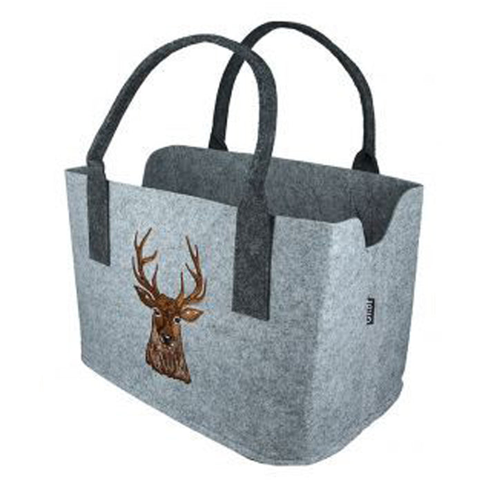 felt bag 'deer head'
