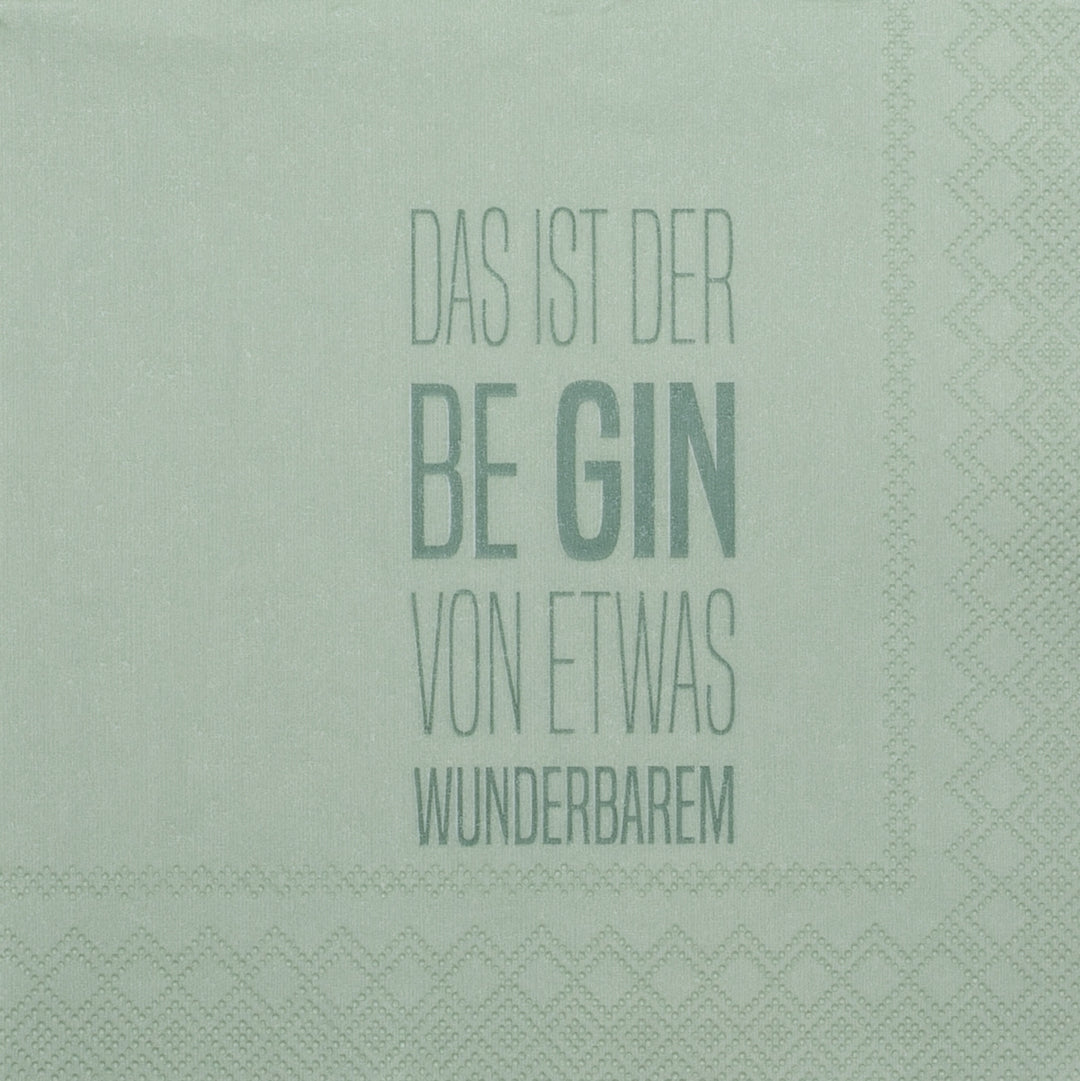 Cocktailserviette "Das ist der Be"