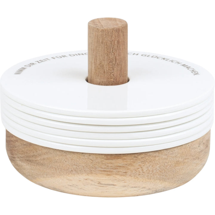 Untersetzer Set 6 Stk. "Zeit"