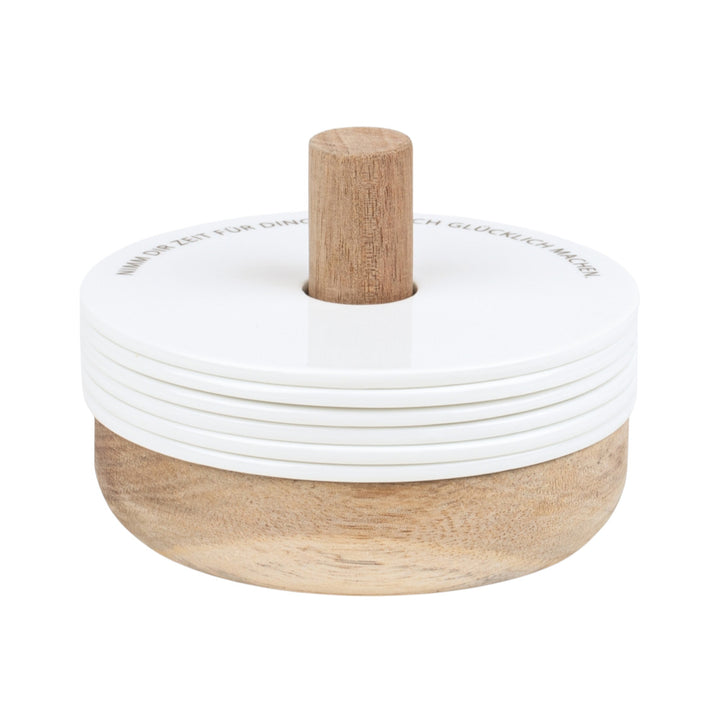 Untersetzer Set 6 Stk. "Zeit"