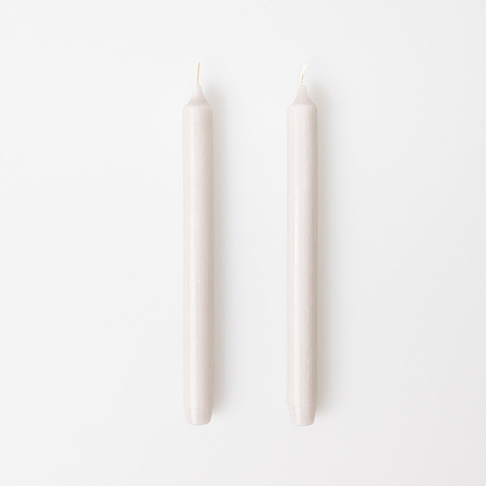 Stabkerzen 2er Set Leinen