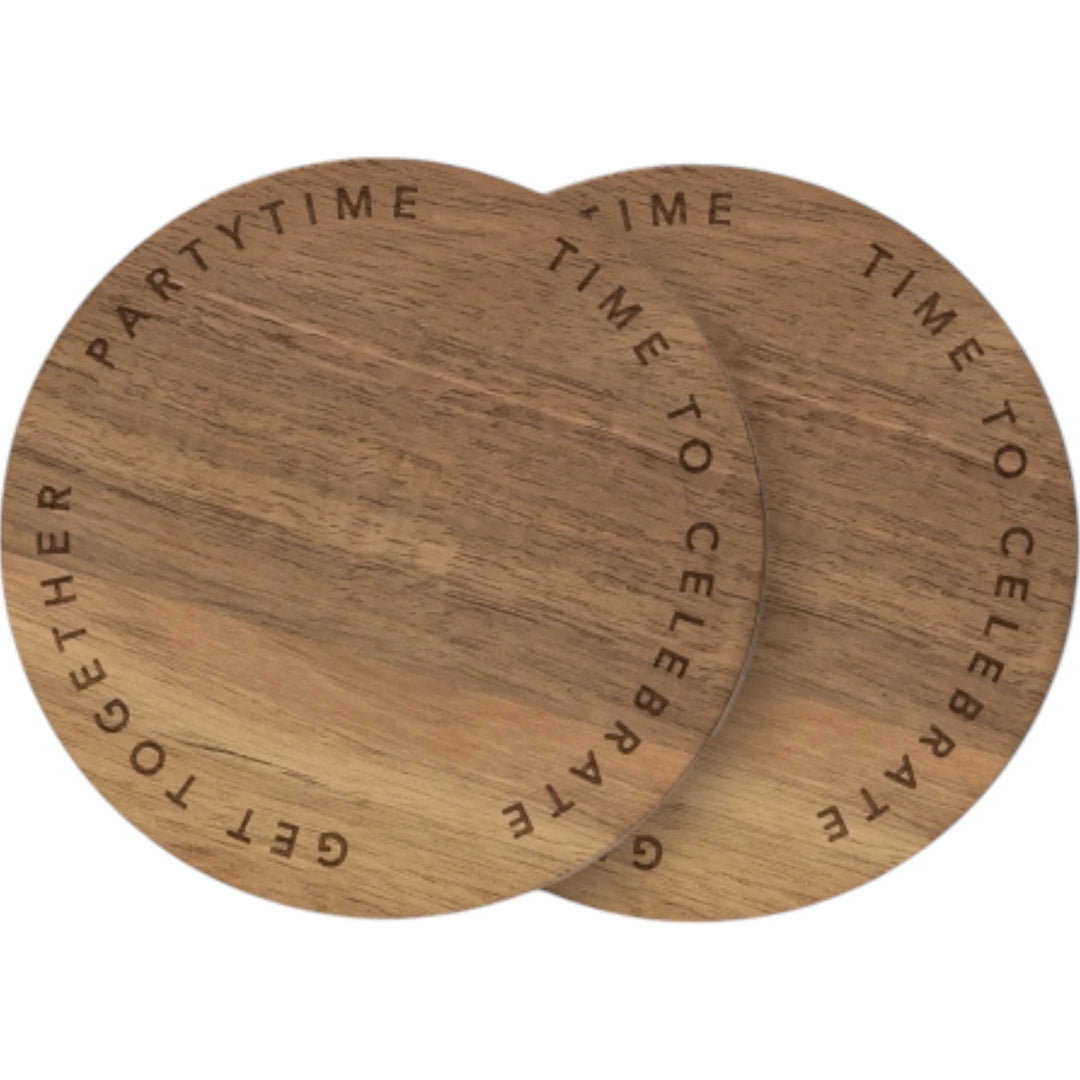 Untersetzer 2er Set "Partytime"