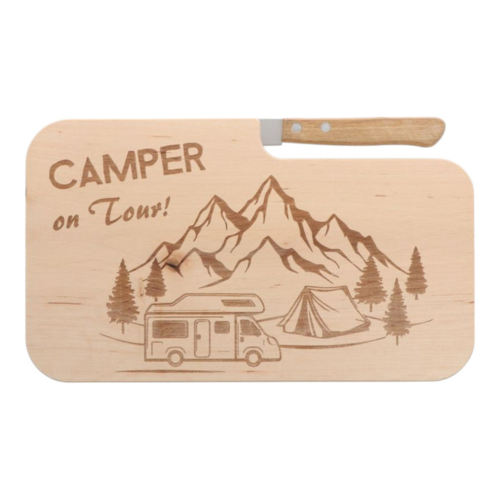 Messerbrett "Camping"