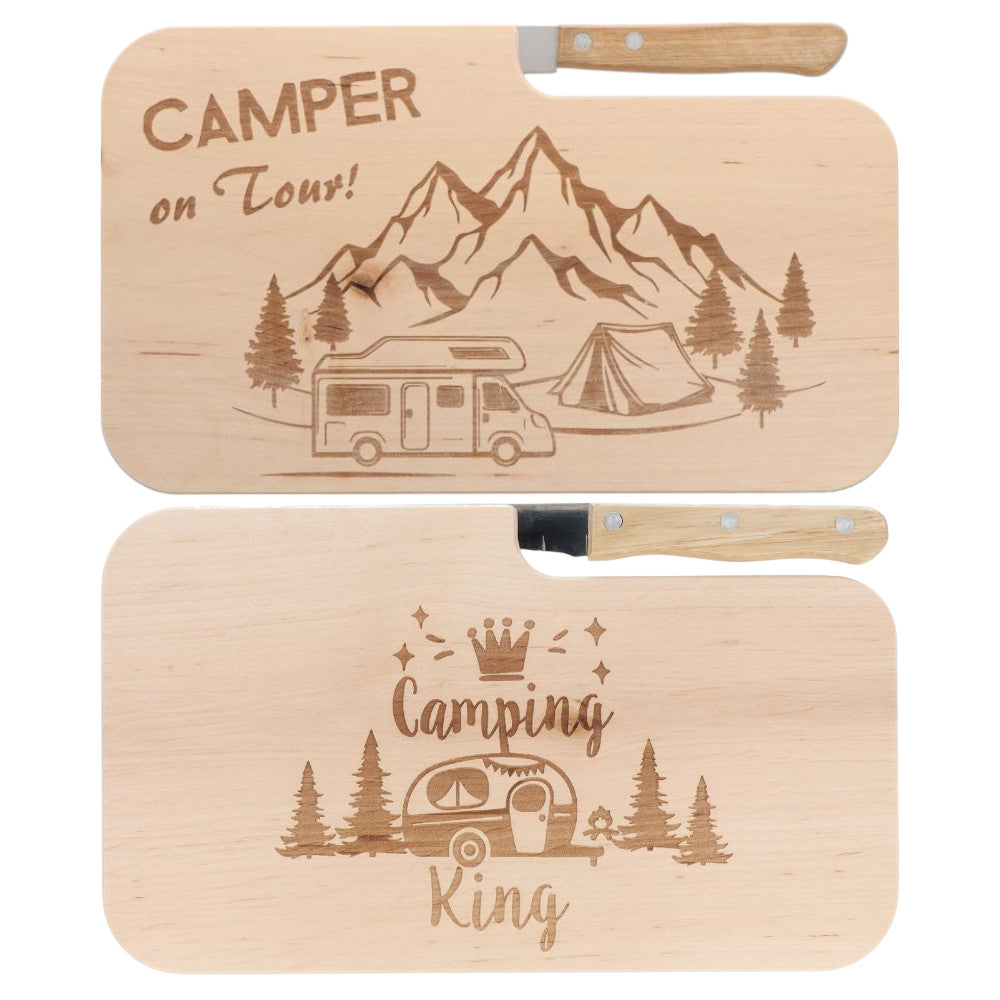 Messerbrett "Camping"