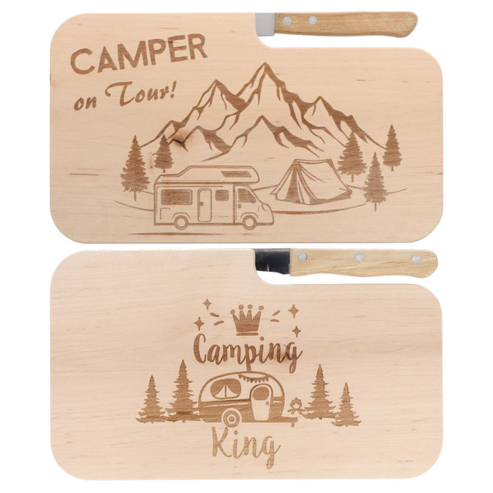 Messerbrett "Camping"