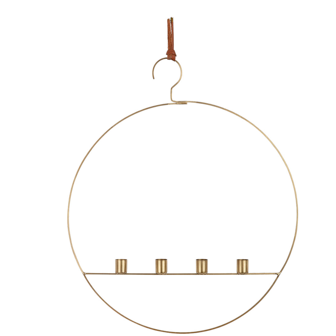 Kerzenhalterkranz für Stabkerzen