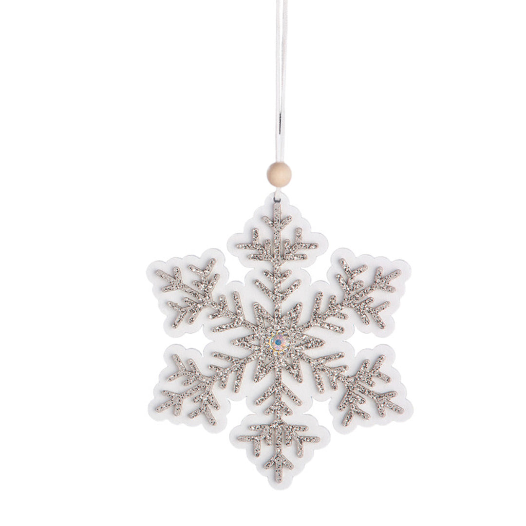 Holz Hänger 'Schneeflocke'