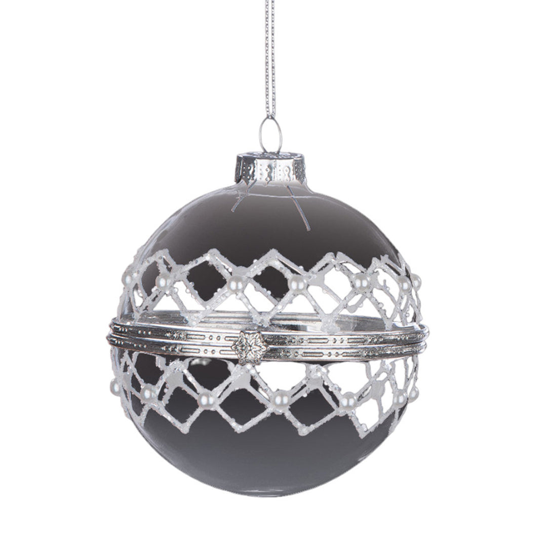 Glas Baumkugel 'Pearls'