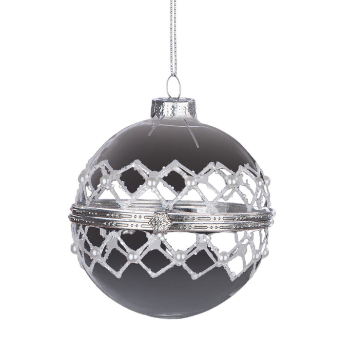 Glas Baumkugel 'Pearls'