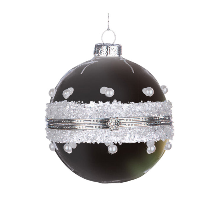 Glas Baumkugel 'Pearls'