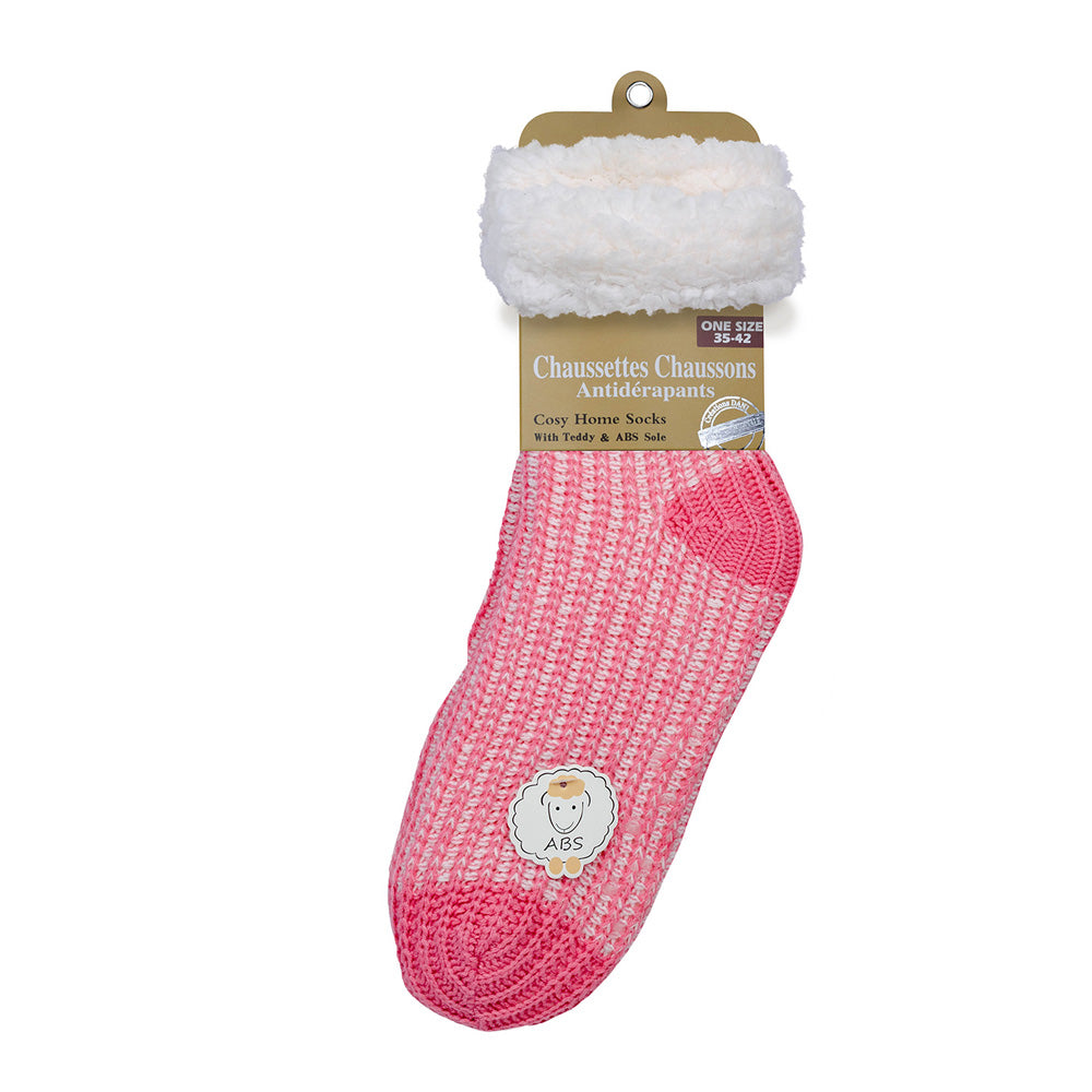 ABS hut socks cuddly soft single-colored