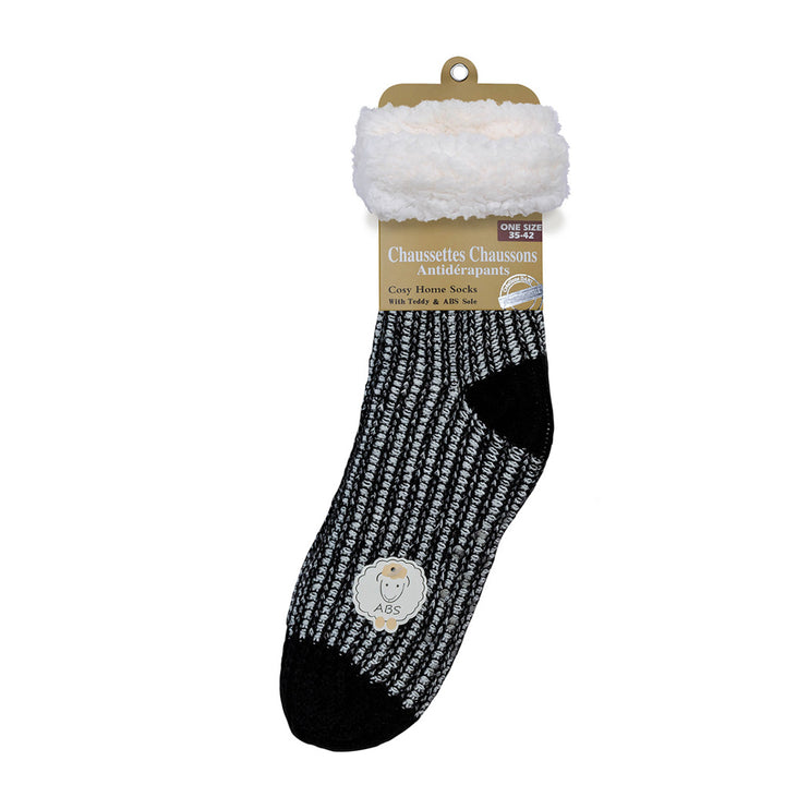 ABS hut socks cuddly soft single-colored