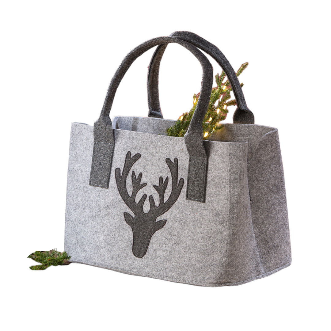 felt bag deer