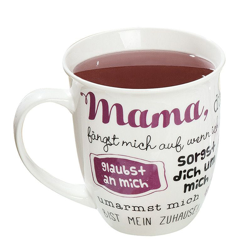 Porcelain jumbo cup 'Mama'