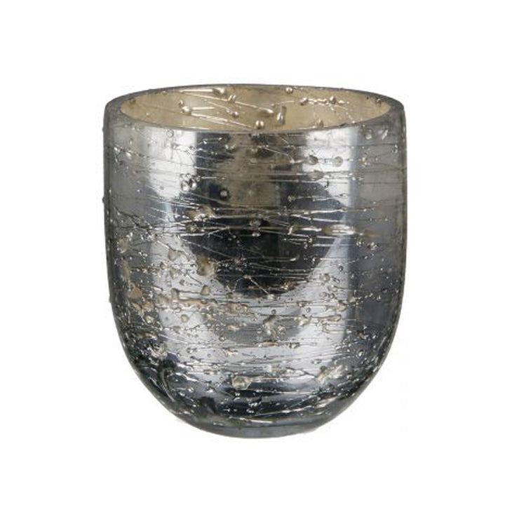 glass tealight holder 'Drop'