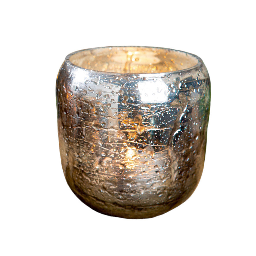 glass tealight holder 'Drop'