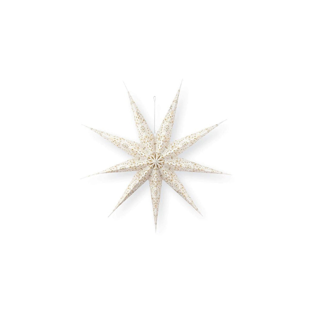 weihnachtsstern gold Weihnachtsstern Weiß Gold 110cm – Charisma
