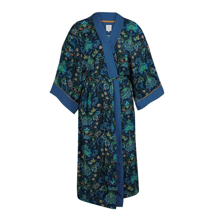 Noelle Kimono Kyoto Festival Blue S