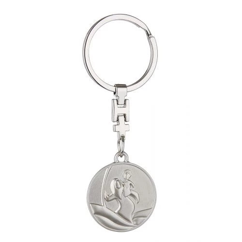 Metall Schlüsselanhänger „Christophorus“ - einzeln