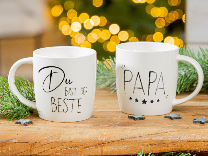 Porcelain Jumbo Mug 'Papa'