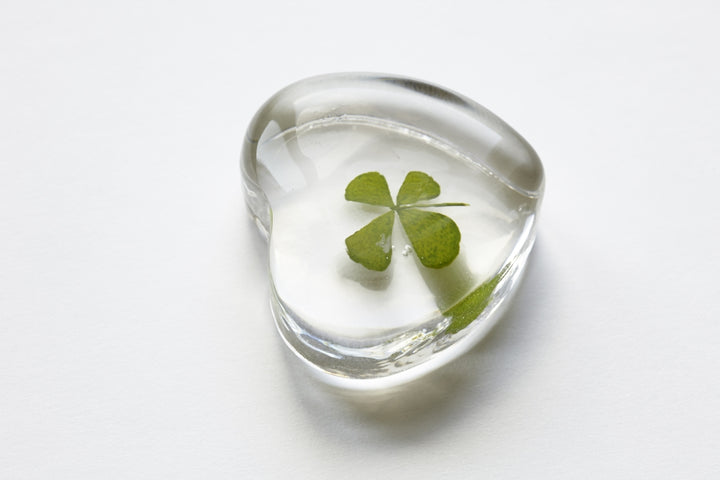 Flower Power Herzen Sortiment "Klee"