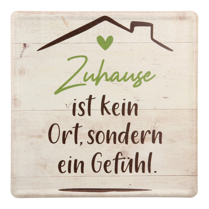 Metall Schild 'Zuhause'