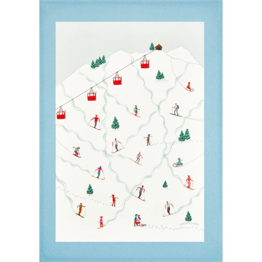Tischset "Skipiste"