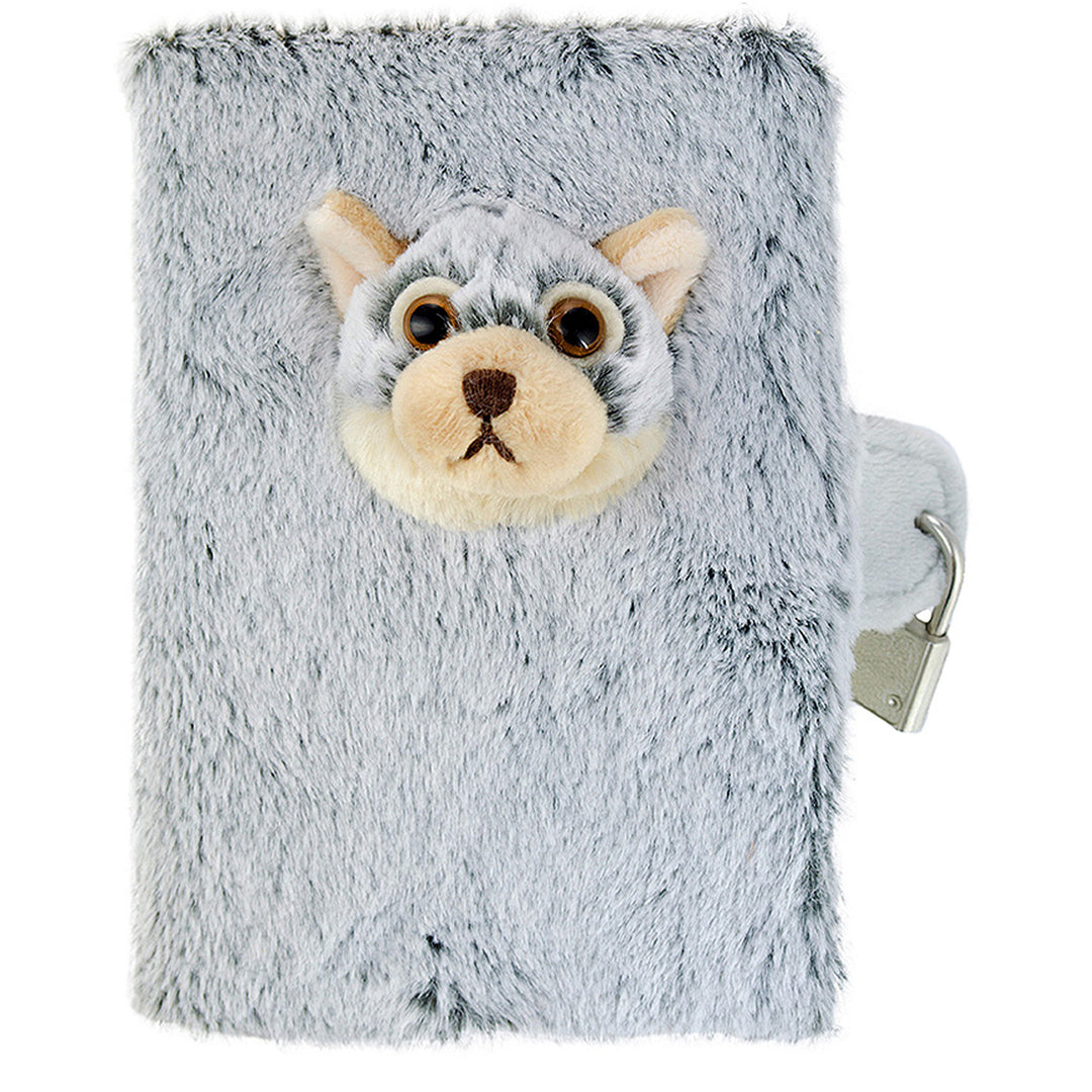 Plüsch-Tagebuch Wolf