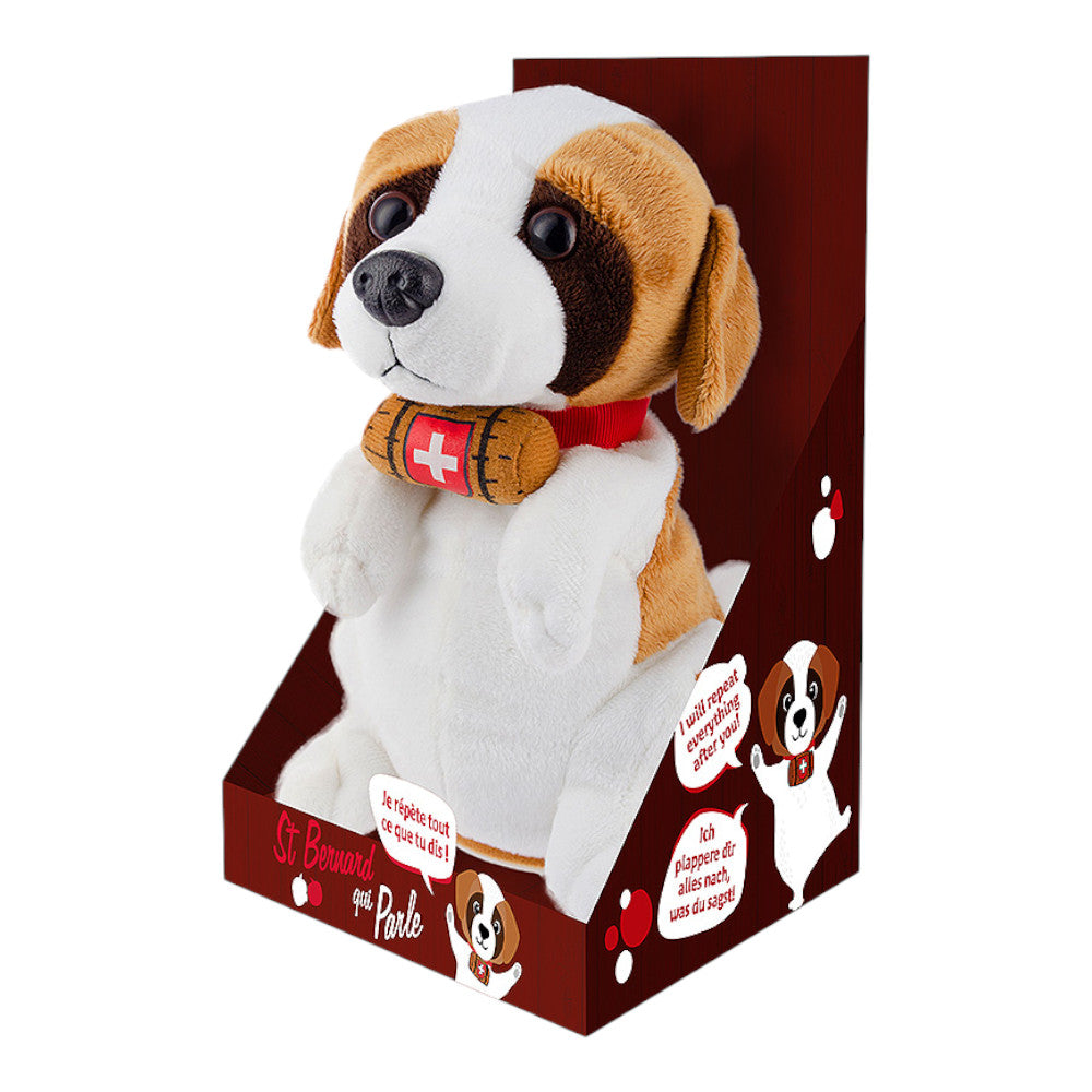 St. Bernard who speaks "Plapperer"