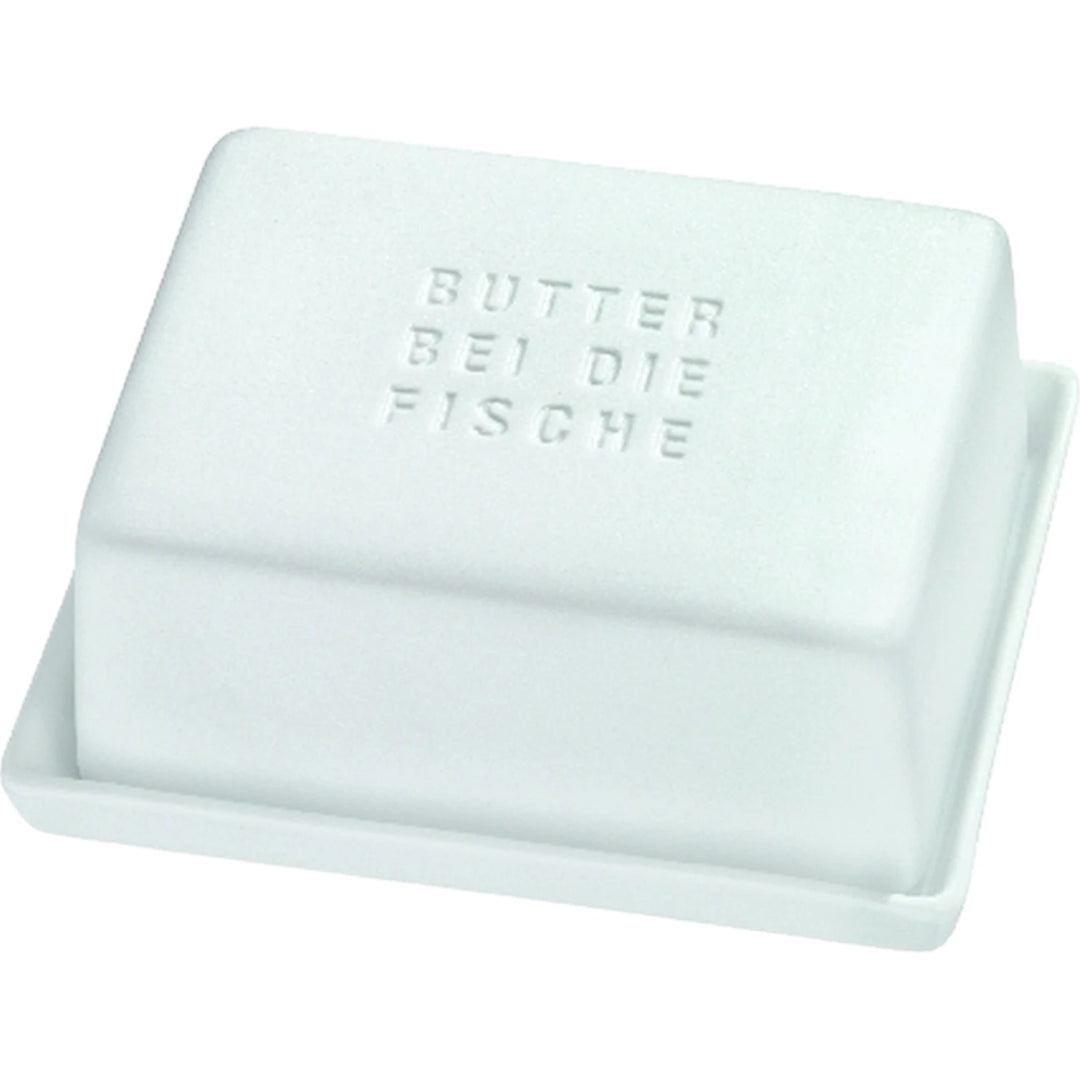 Butterdose "Butter bei die Fische"
