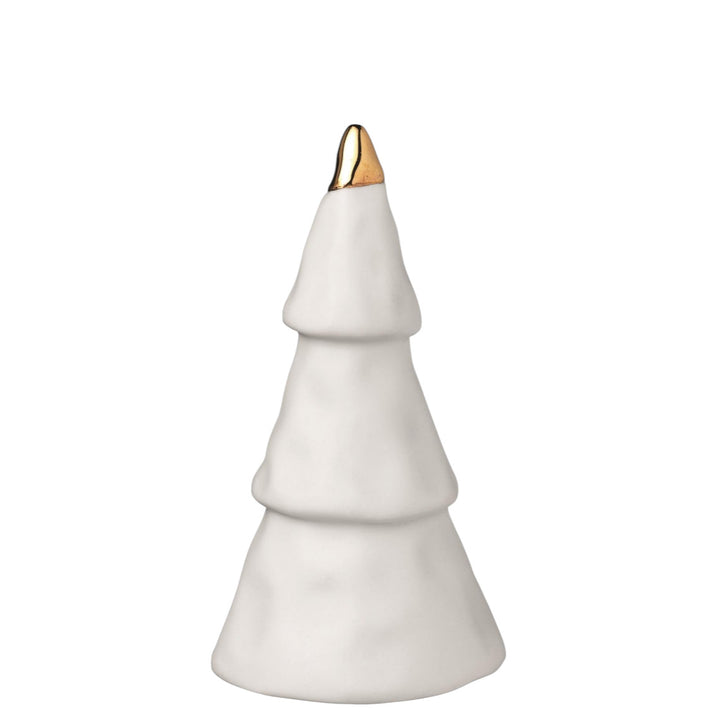 Winterstadt Weihnachtswald Set 4 Stk. gold