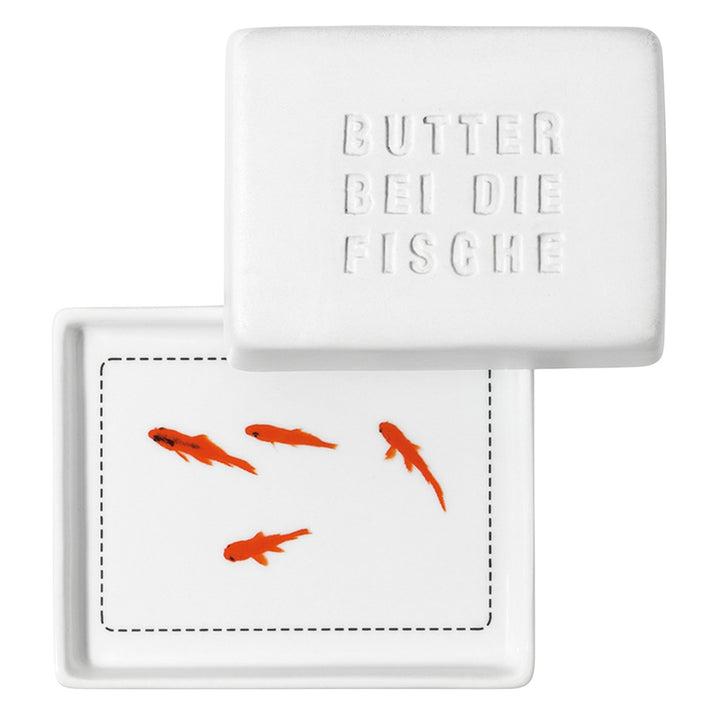 Butterdose 1/4 "Butter bei die Fische"