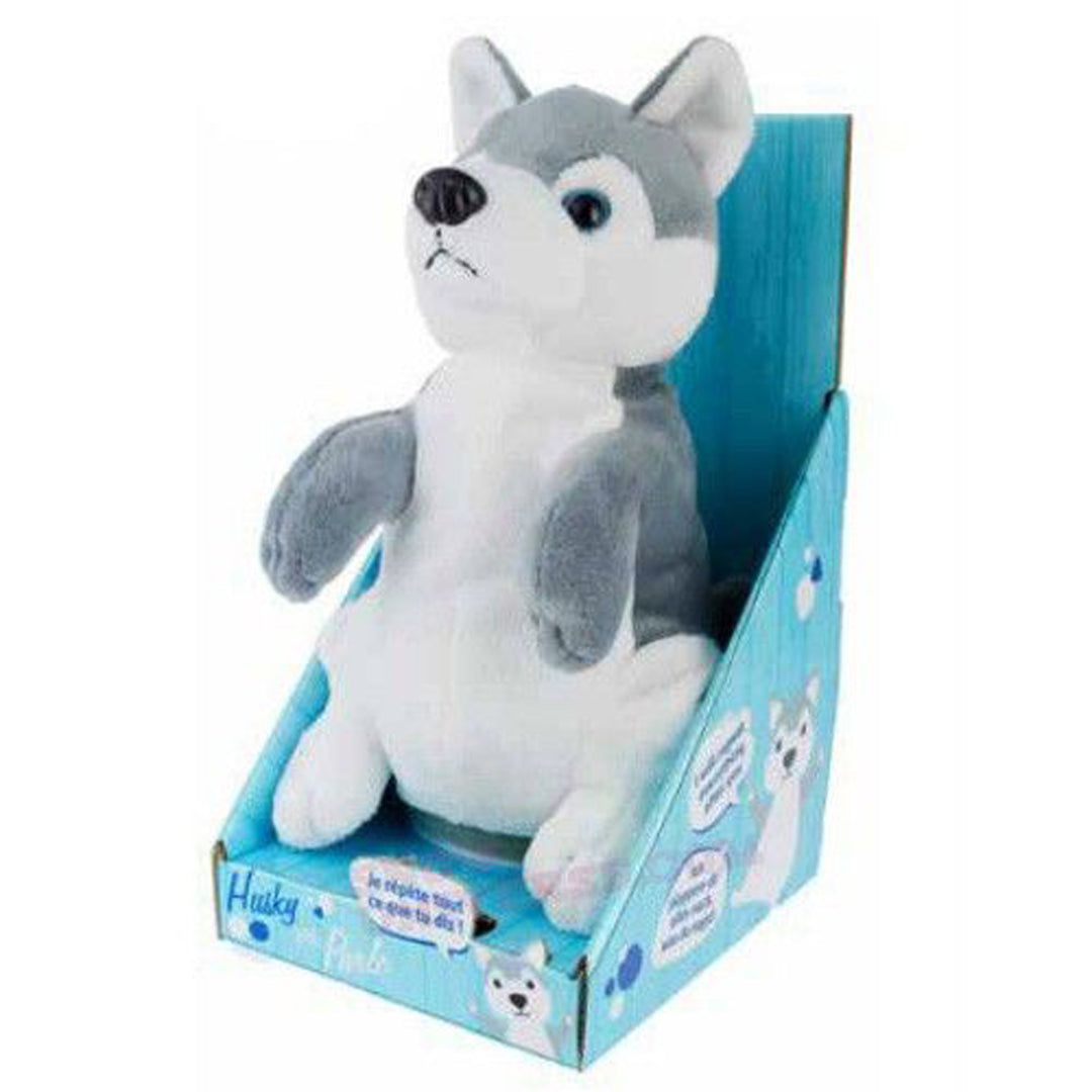 Husky who speaks "Plapperer"