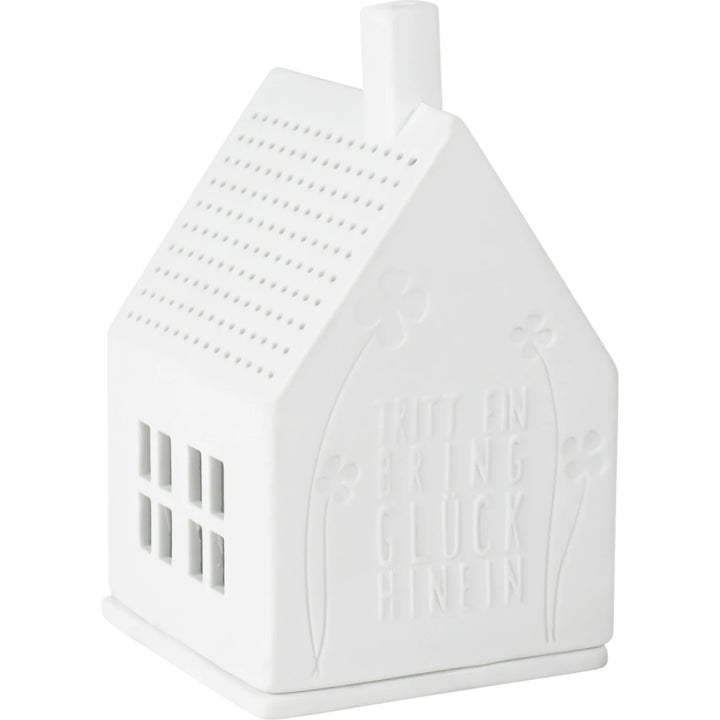 Lichthaus "Tritt ein bring Glück hinein"