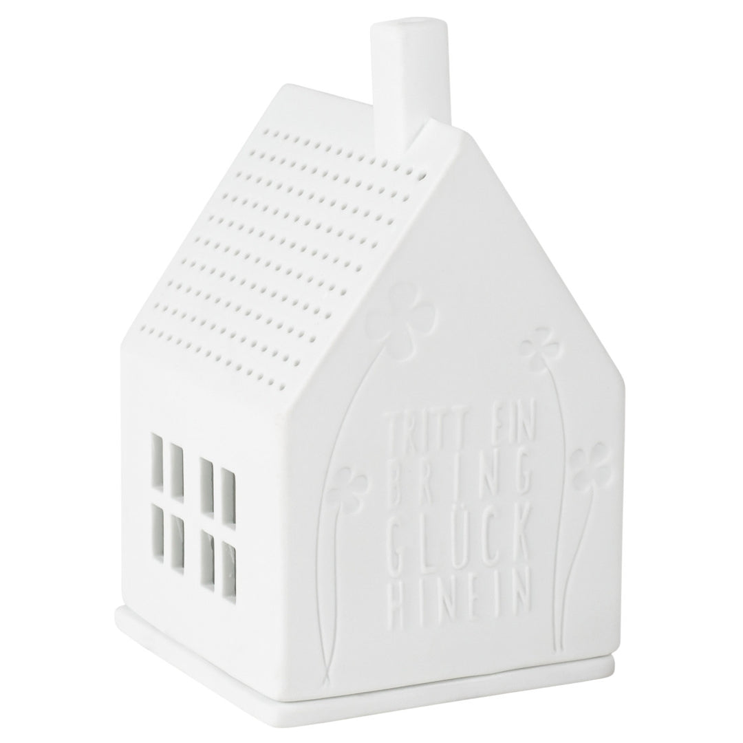 Lichthaus "Tritt ein bring Glück hinein"