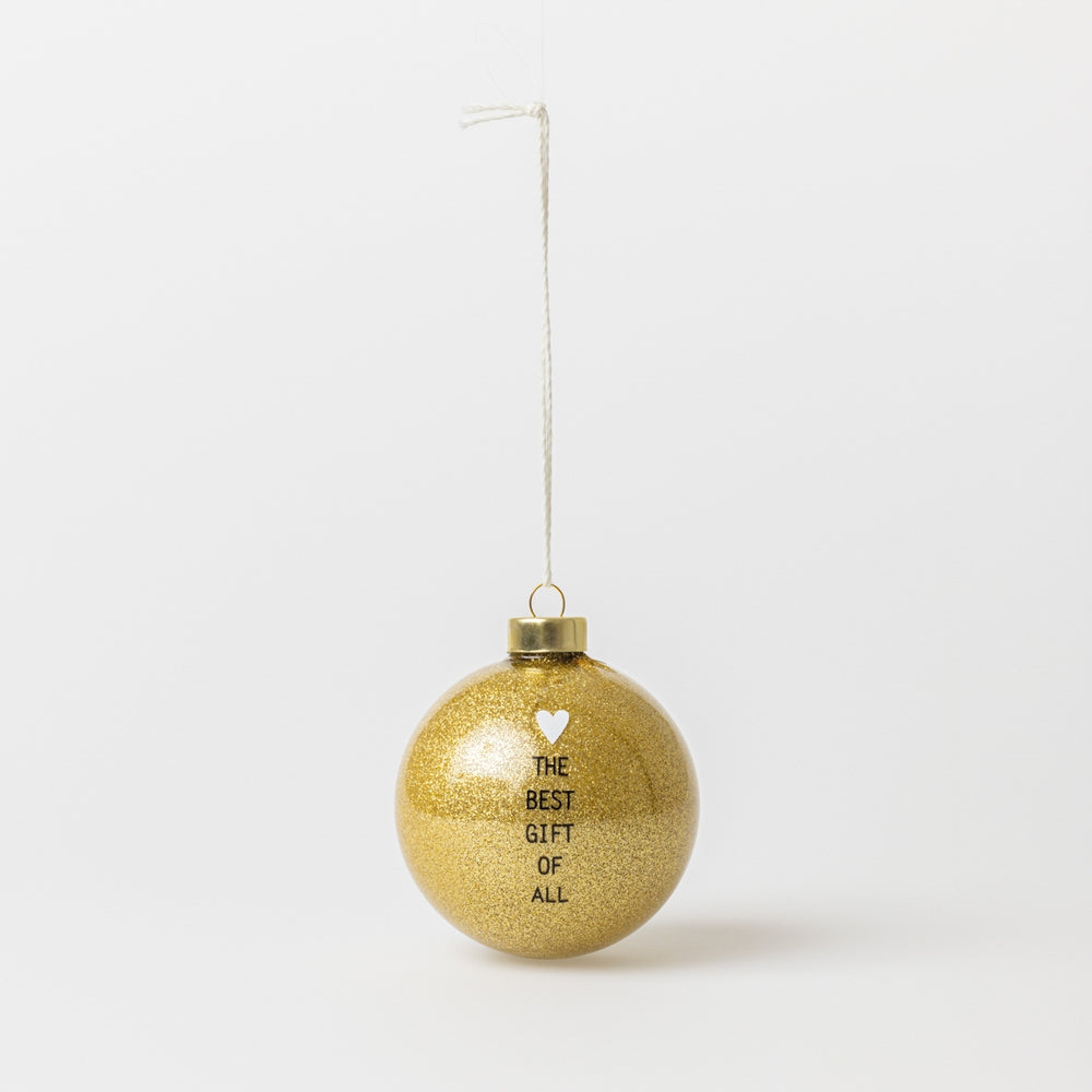 Lustige Kugel "The best gift of all"