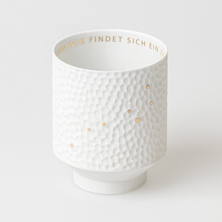 Sternbilder Windlicht "Auf jedem Weg"