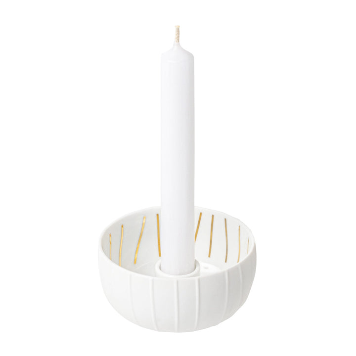 Kerzenschälchen "Streifen"