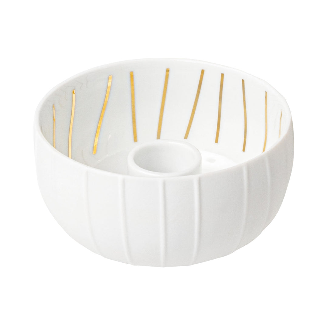 Kerzenschälchen "Streifen"