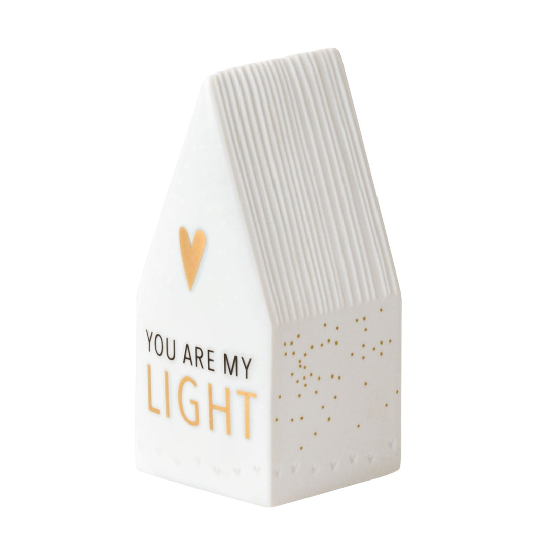 LED Häuschen "You are my light" 3xLR44 ""