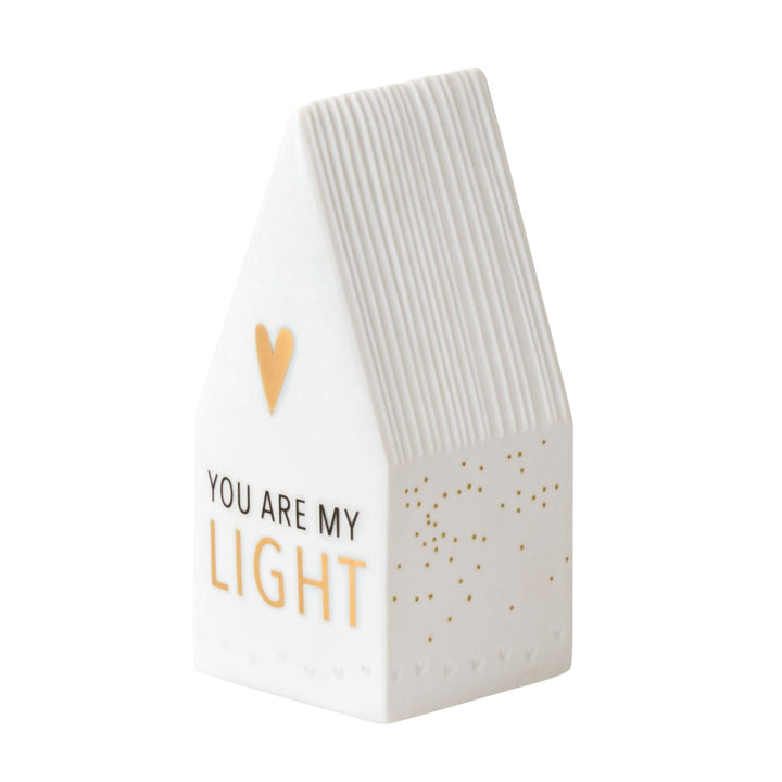 LED Häuschen "You are my light" 3xLR44 ""